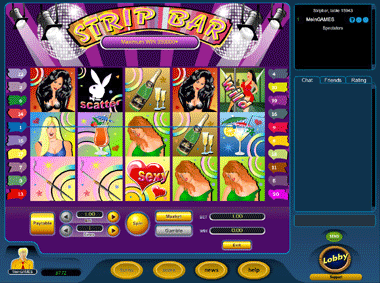 Spielautomat Stripbar